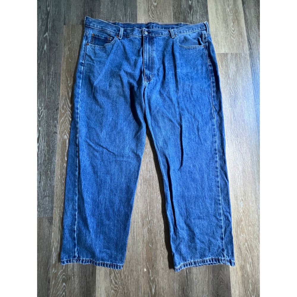 Levi's 550 Relaxed Fit Jeans Mens 48x30 Blue Excellent Tapered Leg Denim